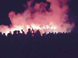 Tifosi del Gladiator alla presentazione