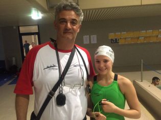 Sofia De Luca col prof. Umberto Capasso