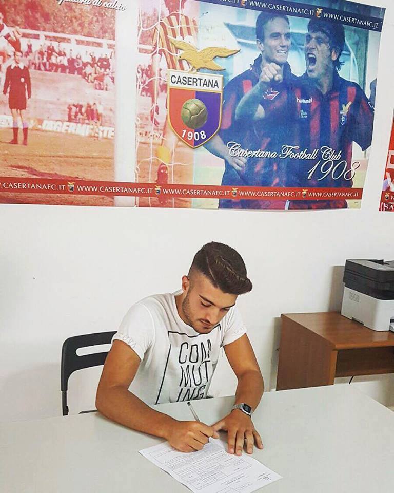 Un ex Santa Maria La Fossa torna alla Casertana