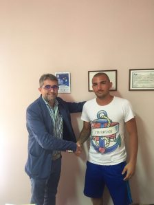 Il presidente Zippo con Marco Maturo