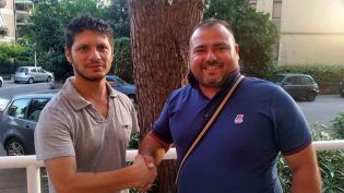 Il neo allenatore Sacco