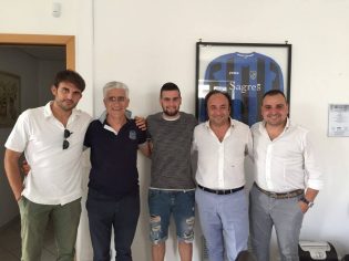 Dirigenti del Gladiator con Carlo De Falco