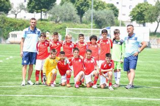 Foto di gruppo dello SC San Prisco