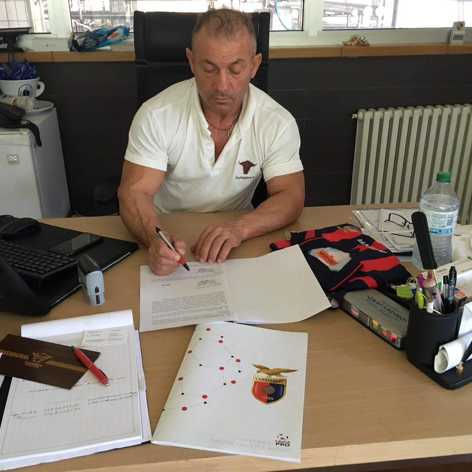 Casertana, arriva un nuovo main sponsor