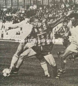 Fabrizio Ravanelli ai tempi della Casertana