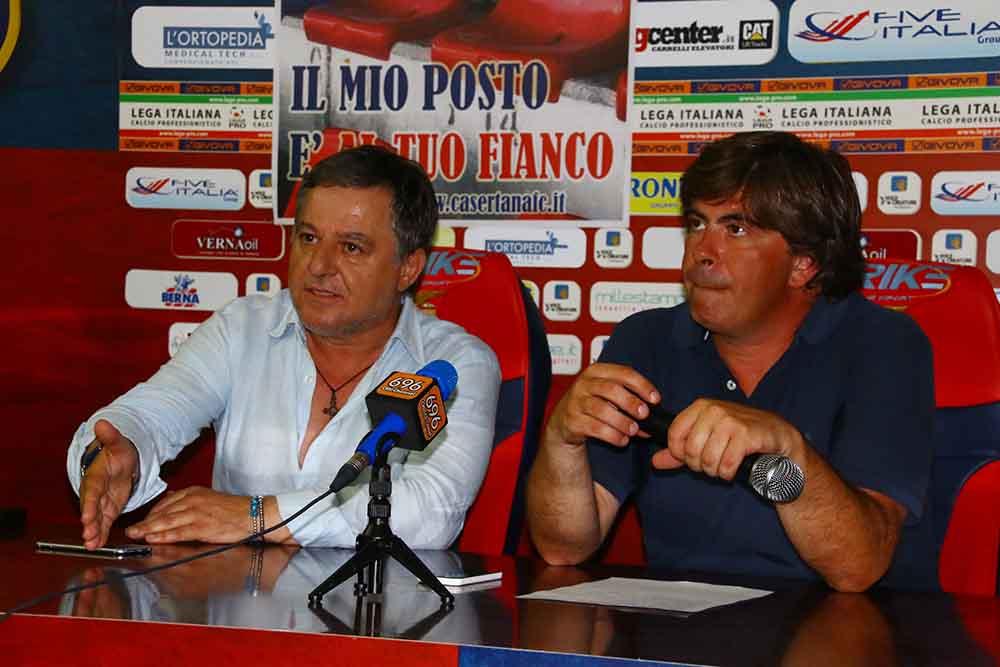 Di Vico E Tilia, volti nuovi della Casertana