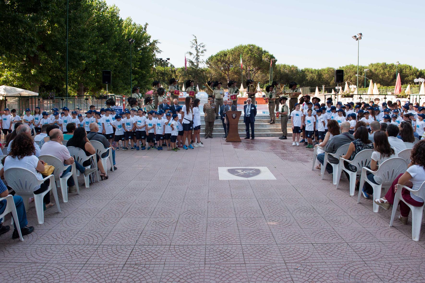Il Vice Presidente del Coni Giorgio Scarso in visita all’Educamp