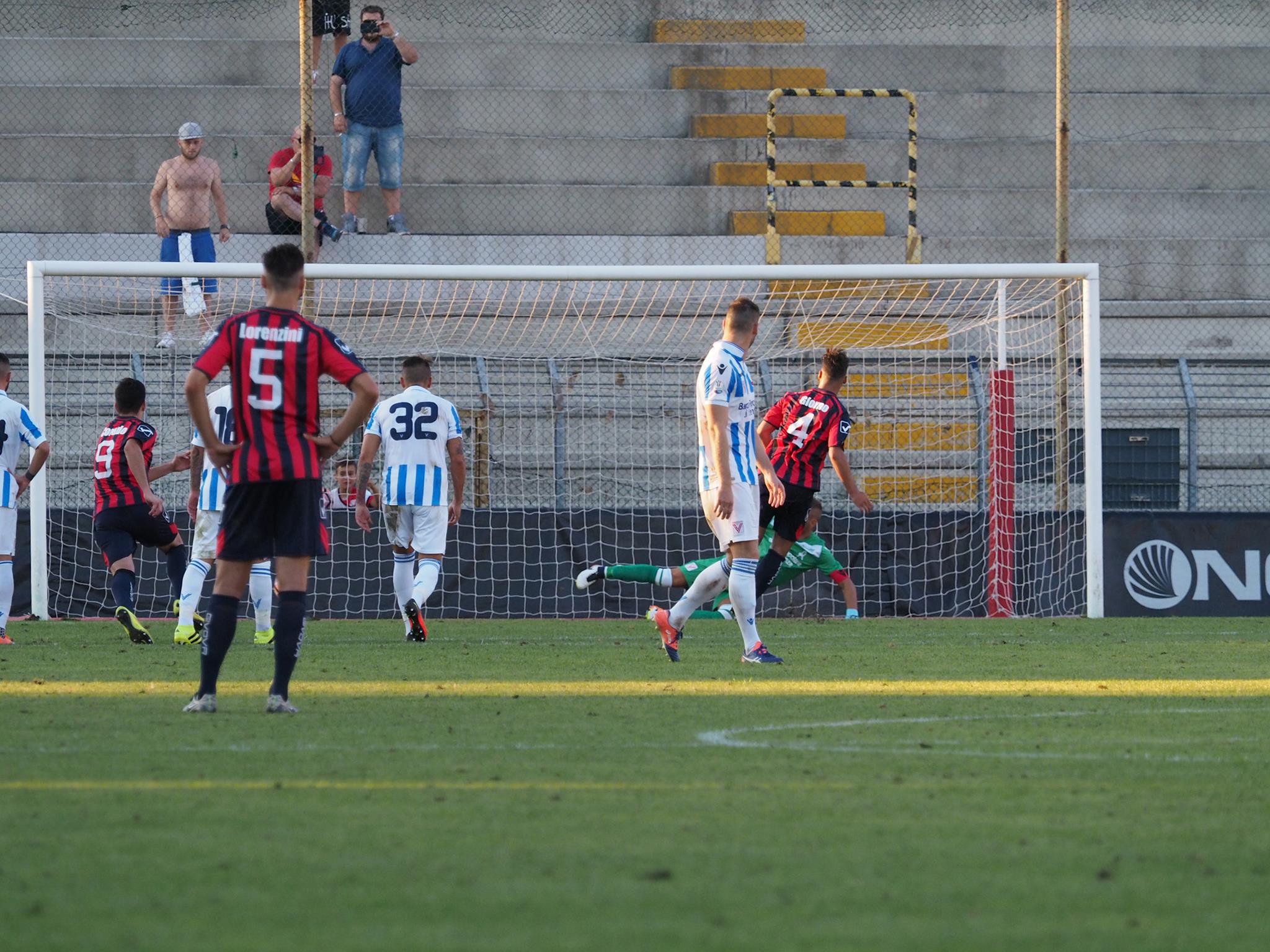 La Casertana si sveglia tardi e il Vicenza ringrazia: la Tim Cup è già finita ma si intravede qualcosa di positivo