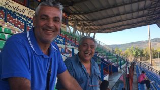 Pino Cristiano con Enzo Di Nuzzo al Pinto