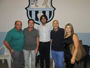 Andrea Guida, Giuseppe Iannotta, Domenico Vastante, Raffaele Gazzillo e Maria Assunta D'Orso (foto Mario Fantaccione)