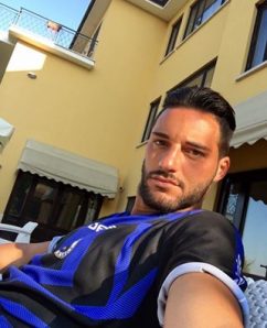 Ciro Manzi in ritiro alla Tenuta Re Ferdinando