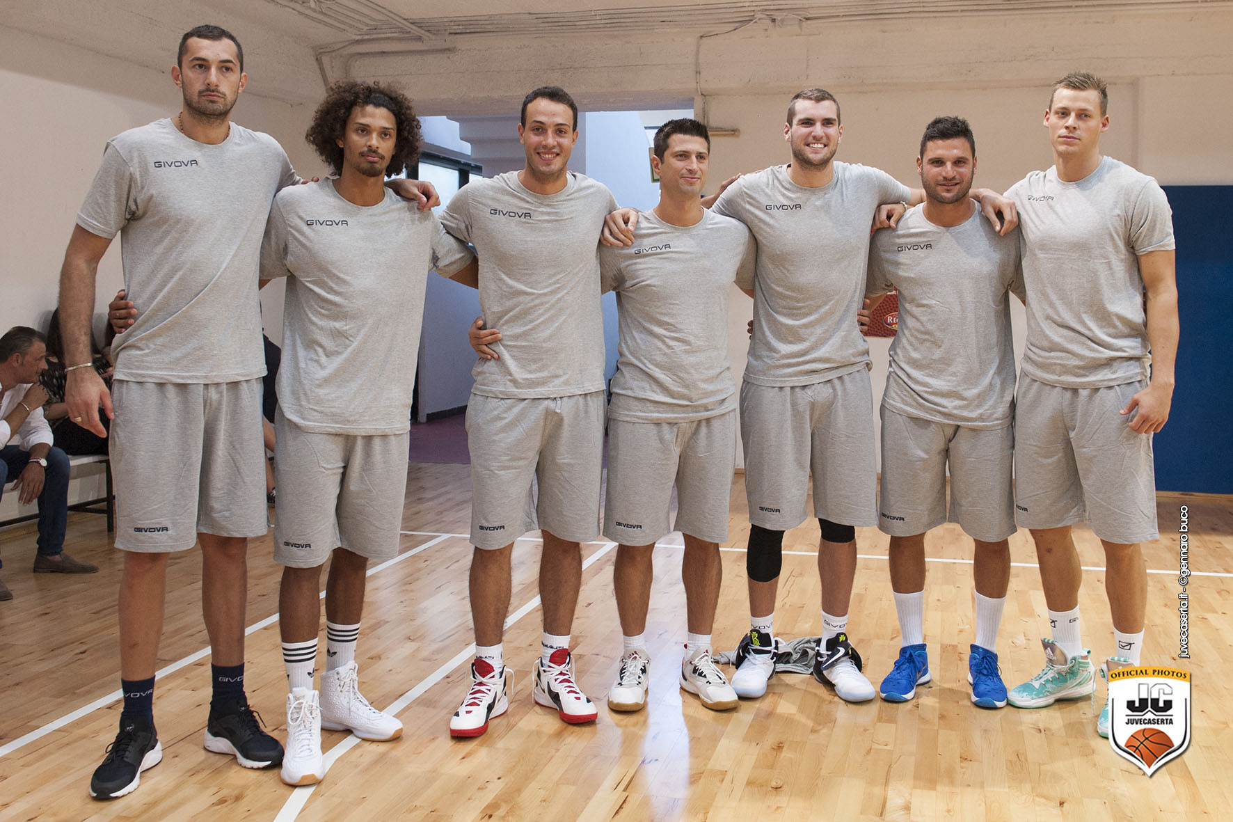 I bianconeri al raduno (Foto Buco)