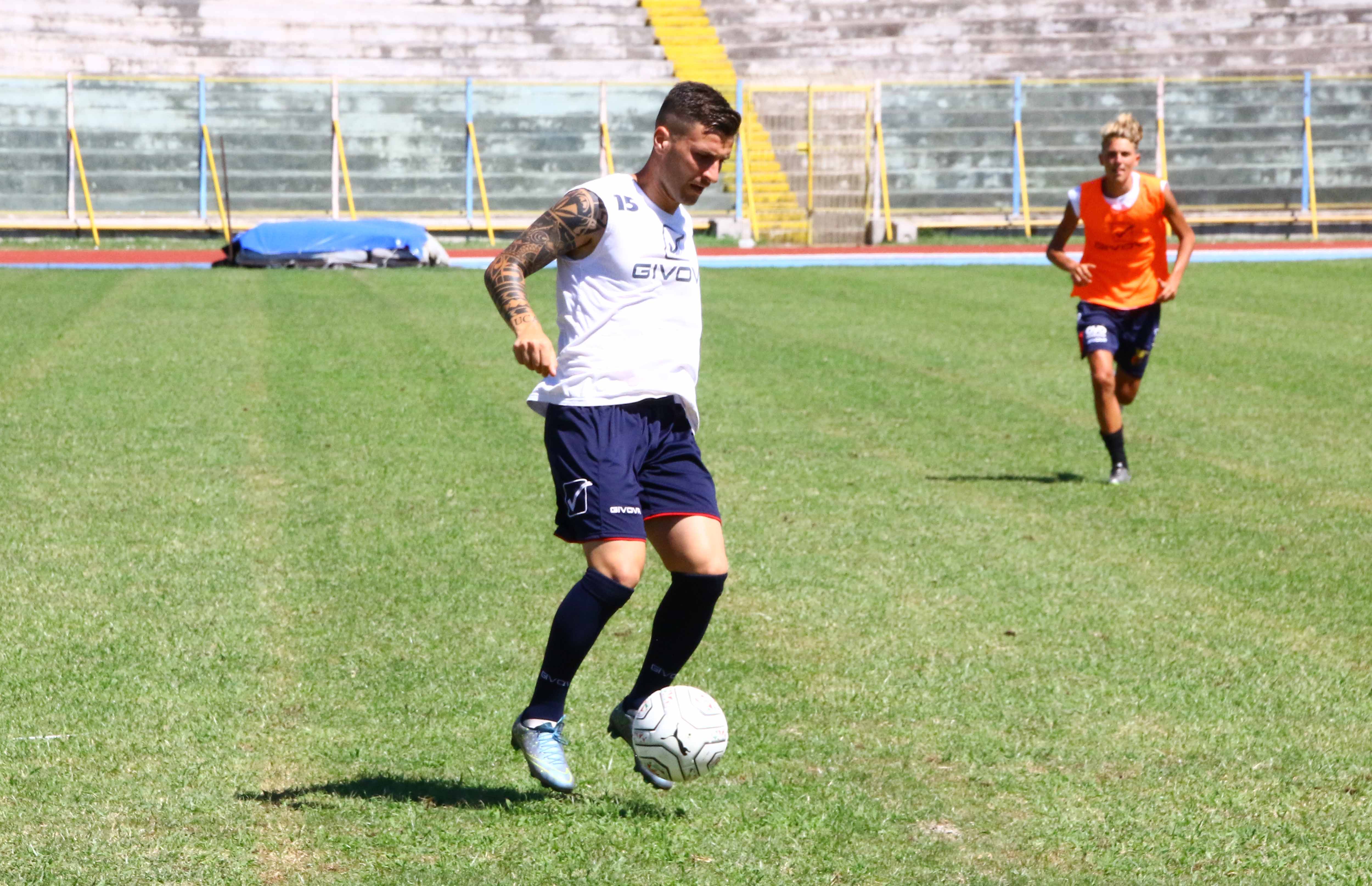 Luca Giannone in azione