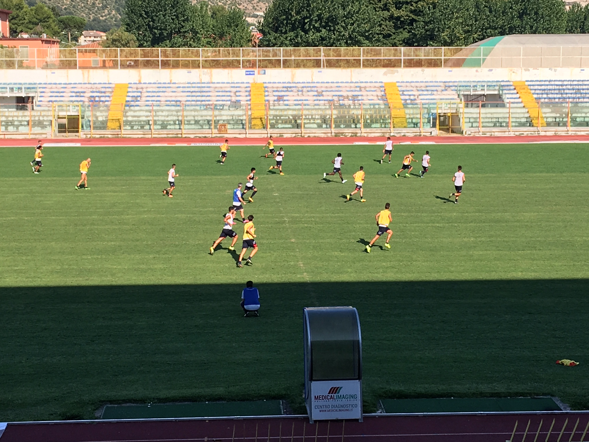 Casertana, partitella in famiglia pensando al Melfi