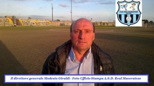 Il dg della Real Maceratese Modesto Giraldi (foto Ufficio Stampa A.S.D. Real Maceratese)