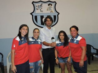 La rappresentanza femminile della Real Maceratese (foto Mario Fantaccione)