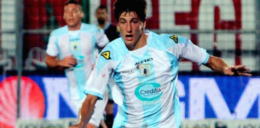 Stefano Moreo in maglia Virtus Entella