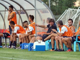 Il presidente Tilia ieri a Melfi (Foto Giuseppe Scialla)