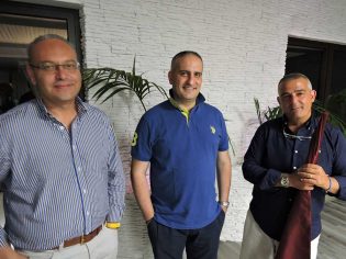 Il sindaco con il presidenti