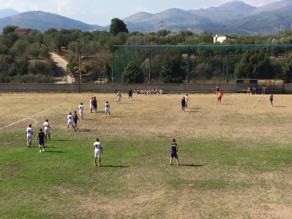 Sessana - Ausonia di oggi pomeriggio (foto Ufficio Stampa US Sessana 1915)