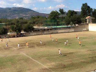 Un'immagine di Sessana - Suio Castelforte (foto pagina ufficiale US Sessana 1915)