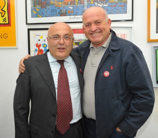 Il Sindaco di Marcianise Antonello Velardi con l'Assessore allo sport Angelo Musone