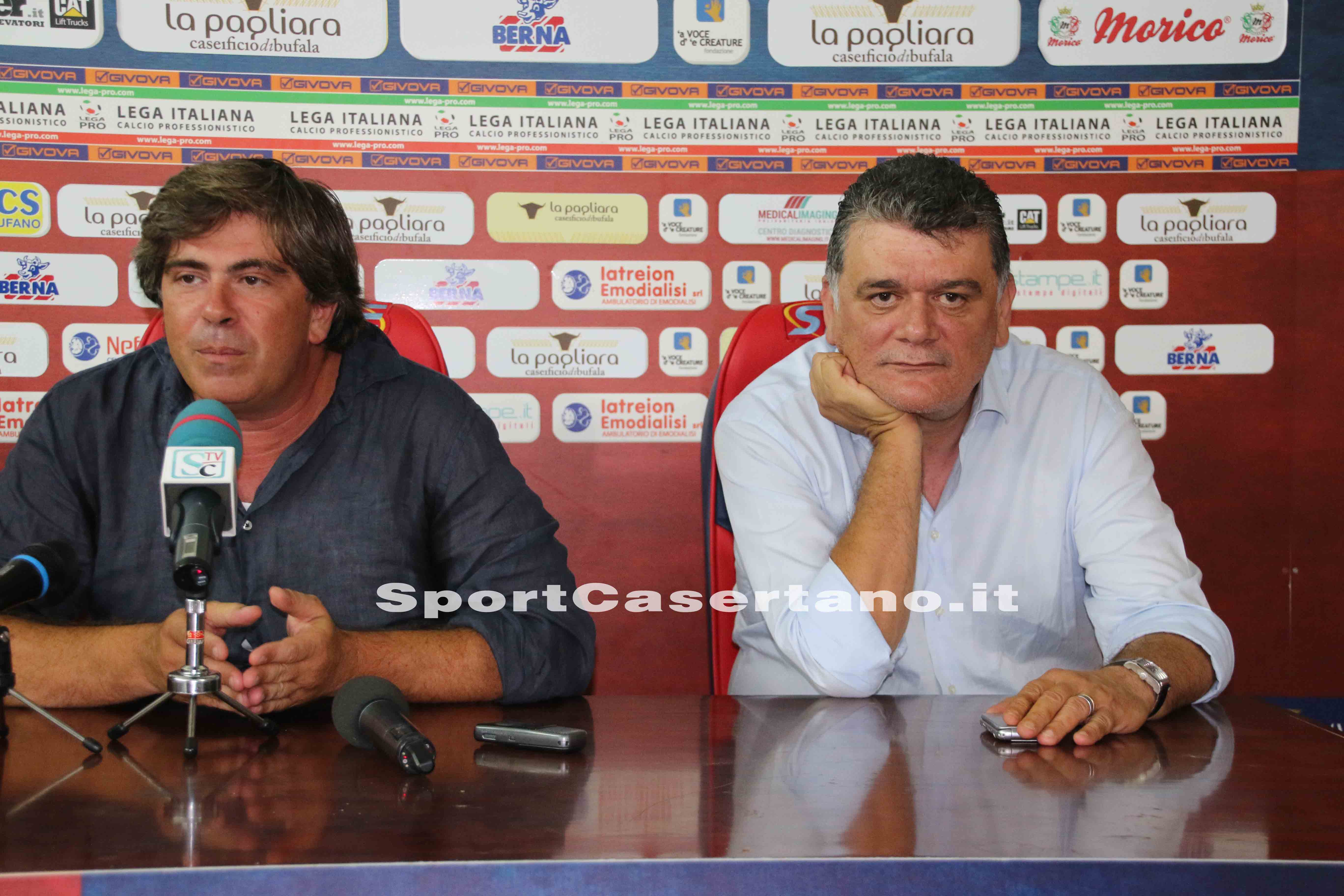 Tilia e Corvino raddoppiano e rilanciano il progetto Casertana: “Mai avuto problemi. La prossima settimana pronti nuovi ingressi in società”