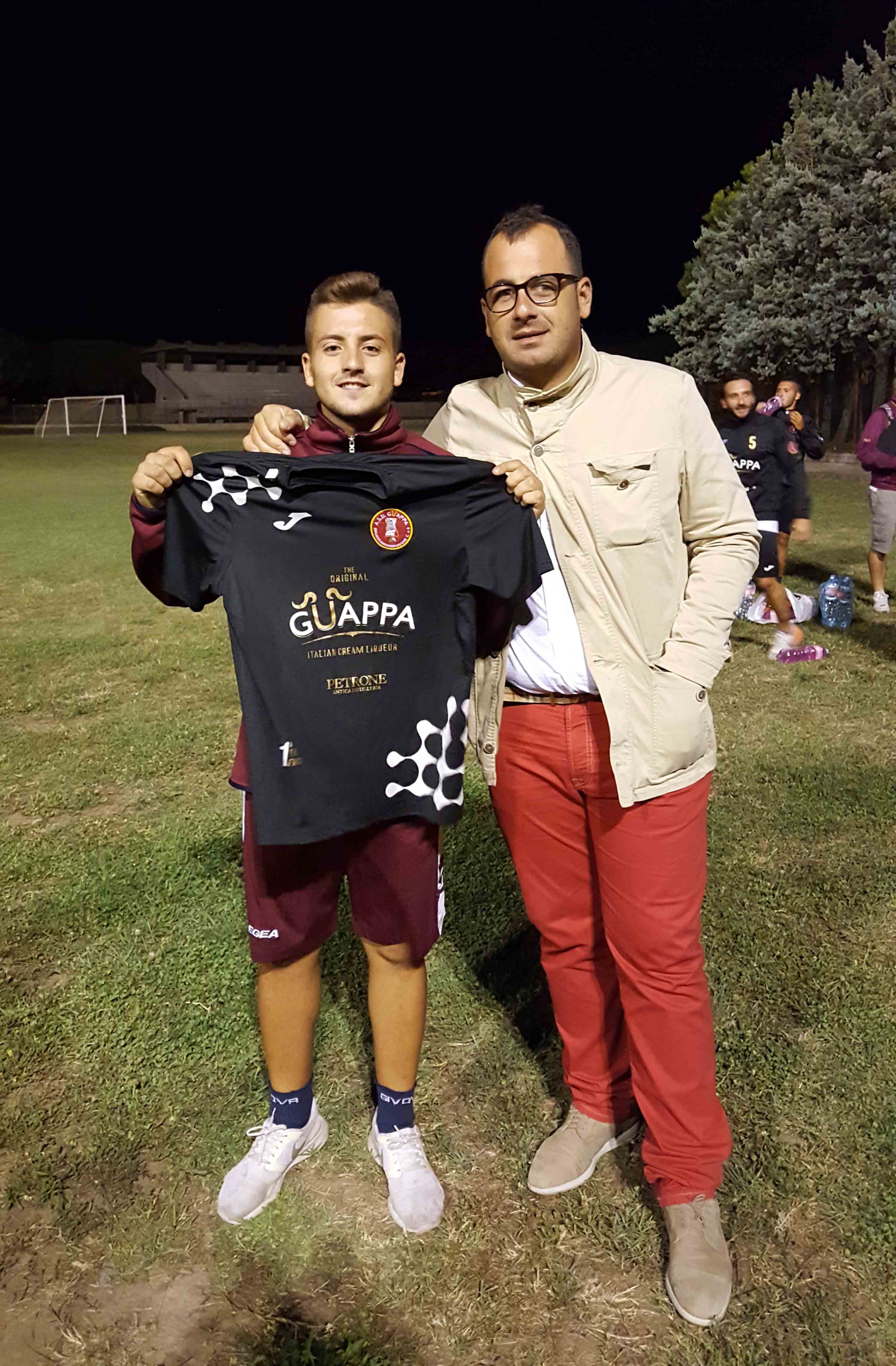 Il giovane Sorrentino per la Guappa Sinuessa Mondragone