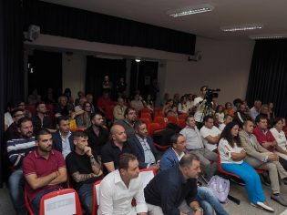 Un momento della serata