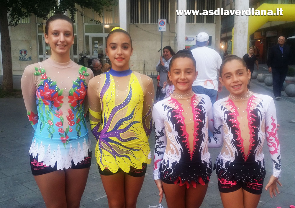 Le atlete dell’ASD “La Verdiana” alla IX giornata  del Dialogo Interculturale 2016 a Caserta