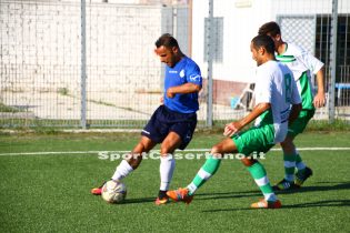 Pasquale Ferraro in azione contro il Real Forio
