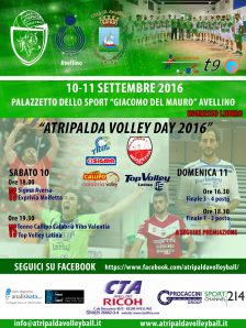 Locandina Torneo Atripalda Volley Day 2016