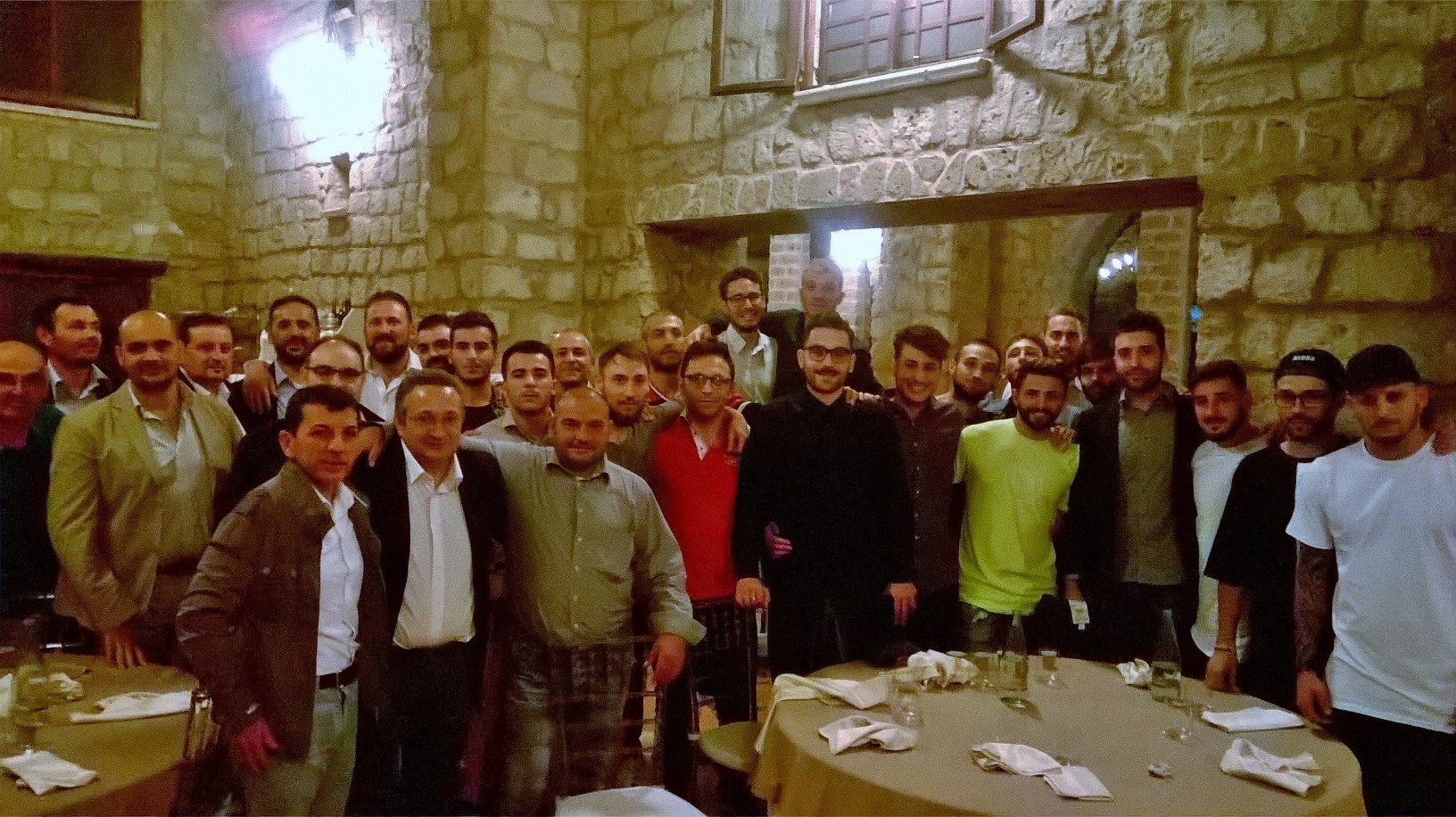 Splendida cornice per la cena di presentazione del San Marco Evangelista. Tutti uniti per una stagione vincente. LE FOTO