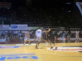 Un'azione della gara