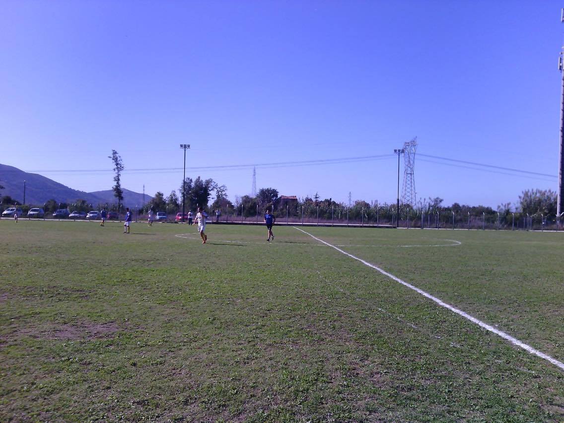 Il direttore di gara in campo