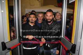 Un momento dell'inaugurazione del club