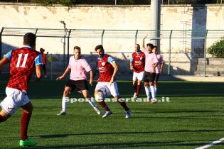 Un'azione della gara