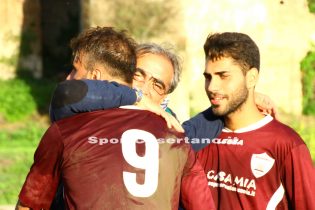Il presidente Aveta con Falco e Pucino