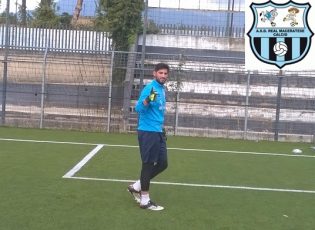 Vincenzo Mormile, portiere della Real Maceratese (foto Ufficio Stampa A.S.D. Real Maceratese)