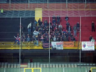 I casertani a Foggia (Foto Giuseppe Scialla)