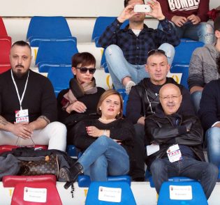 D'Agostino e in basso il dg Petrosino (Foto Giuseppe Scialla)