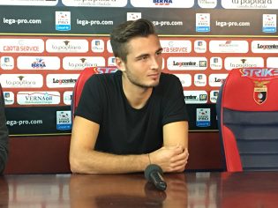 Filippo Lorenzini difensore della Casertana