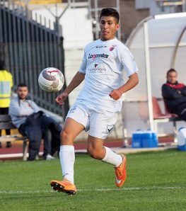 De Filippo in gol nella ripresa (Foto Giuseppe Scialla)