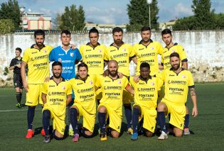 La formazione del Villa Literno, la squadra più in forma del campionato: 4 vittorie consecutive