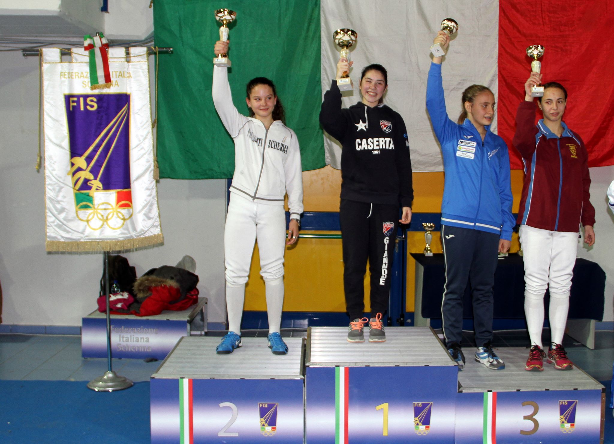 Lavinia Tedesco strappa applausi al trofeo ‘Scherma sotto il Campanile’