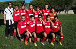 Gli Allievi Fascia B dello Sporting Mondragone