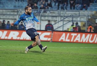 Maikol Negro del Matera (Foto Giuseppe Scialla)
