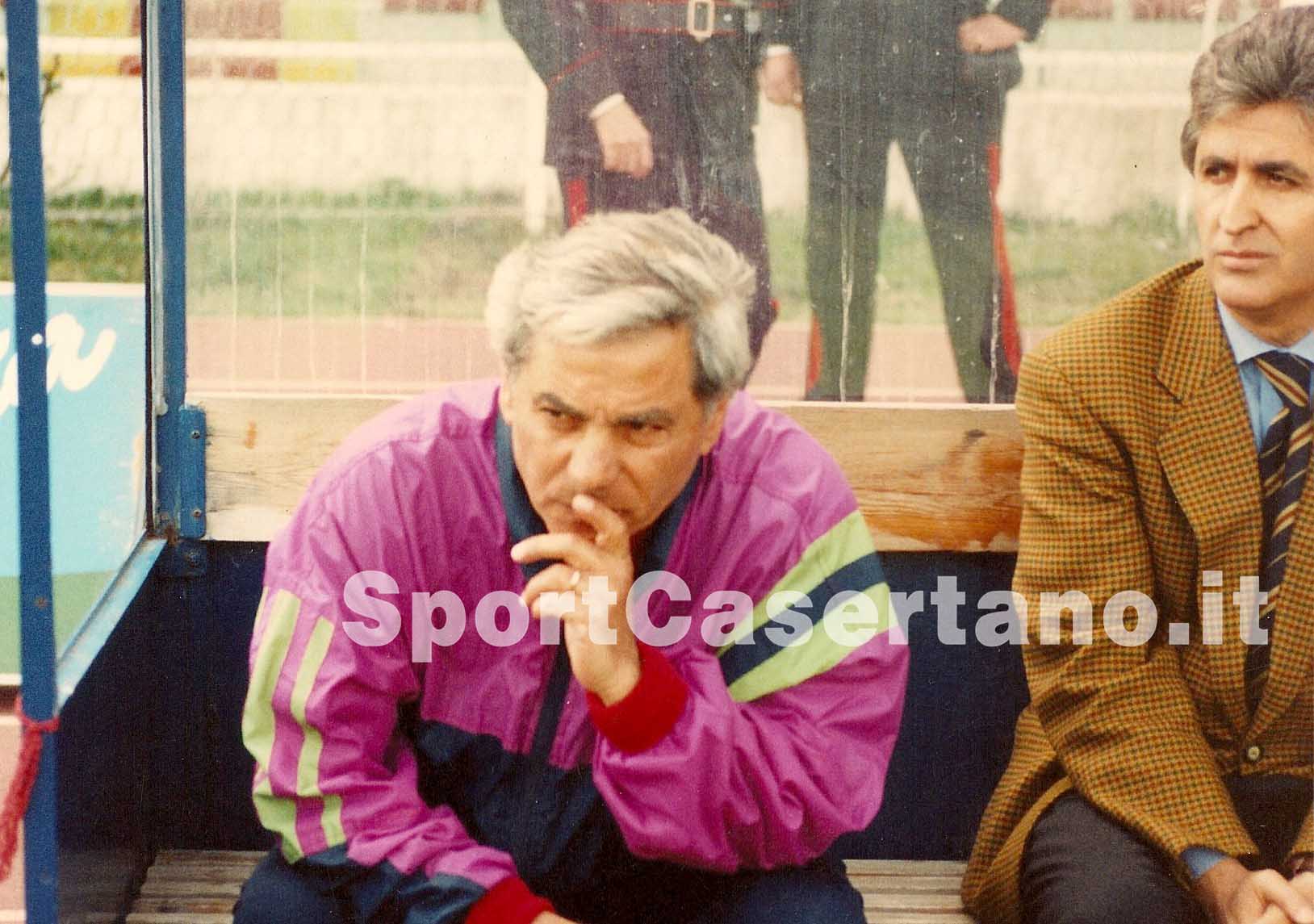 Ciao mister: la Casertana piange Giancarlo Ansaloni