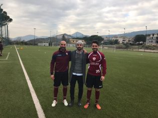 I neo acquisti Gargiulo e Liccardi col dg Aveta