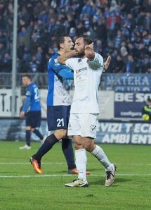 Orlando contro il Matera (Foto Giuseppe Scialla)
